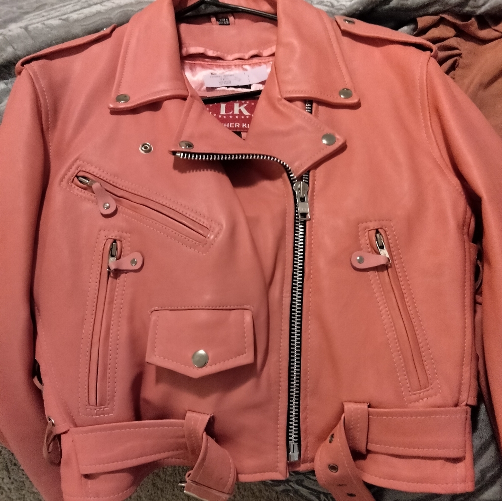 Leather jacket